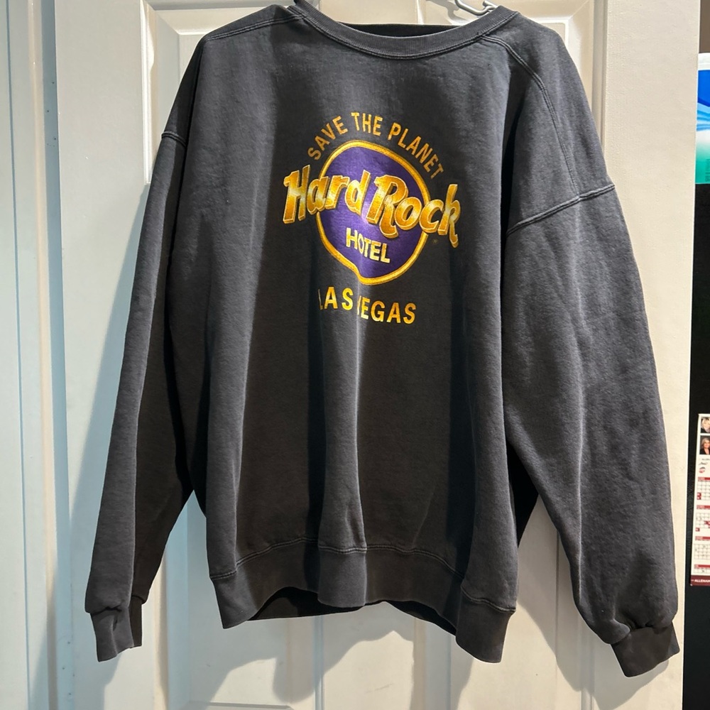 Hard Rock hotel Las Vegas save the planet sweatshirt XL